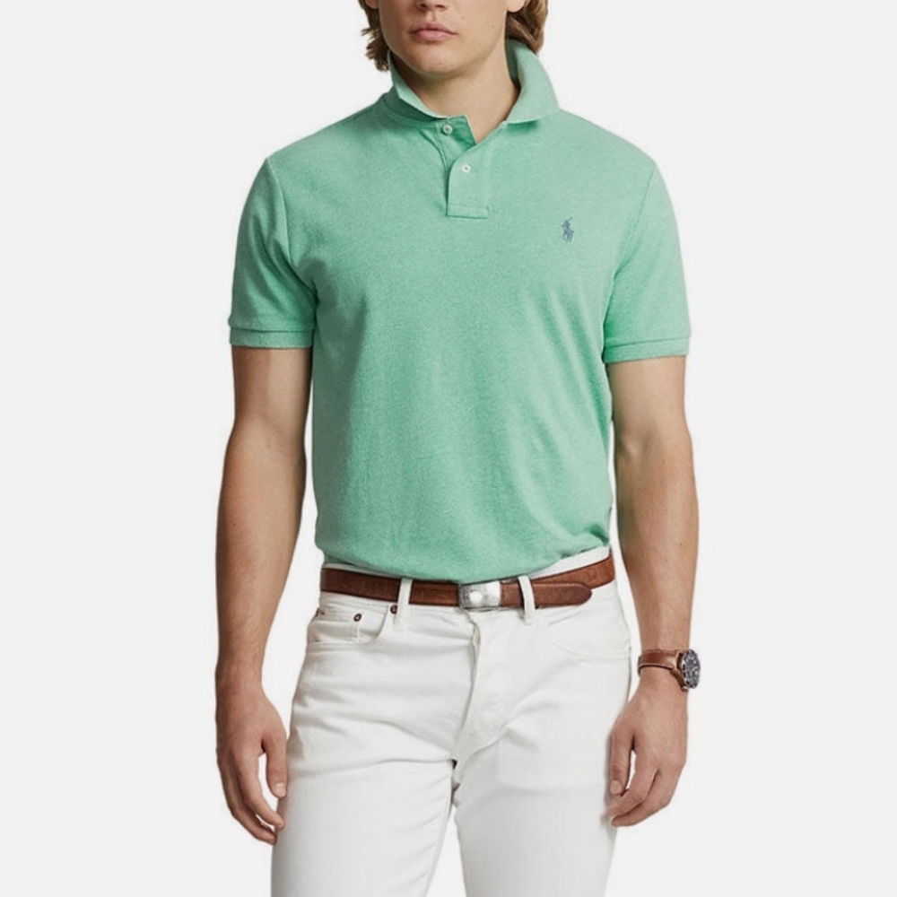 Polo Ralph Lauren Classic Fit Mint Green Polo Shirt Size XL